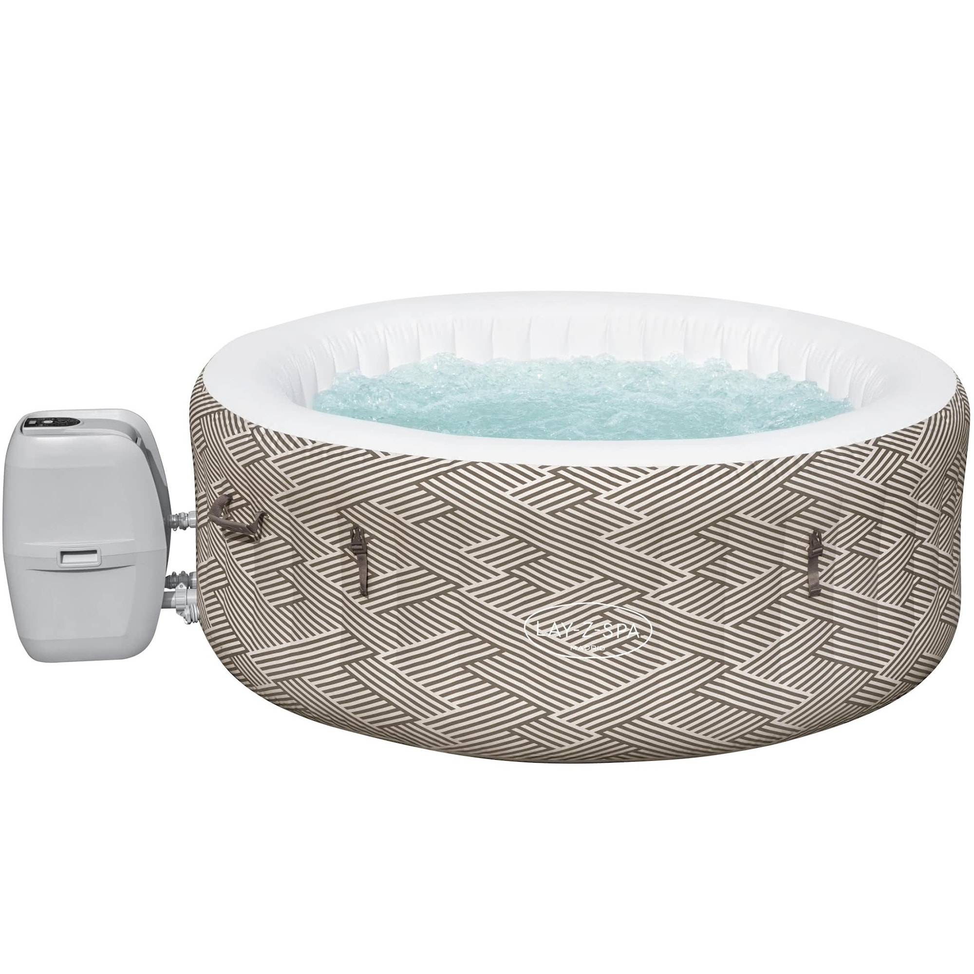 Bestway Lay-Z Spa Madrid AirJet Uppblåsbart Spabad 2-4 personer