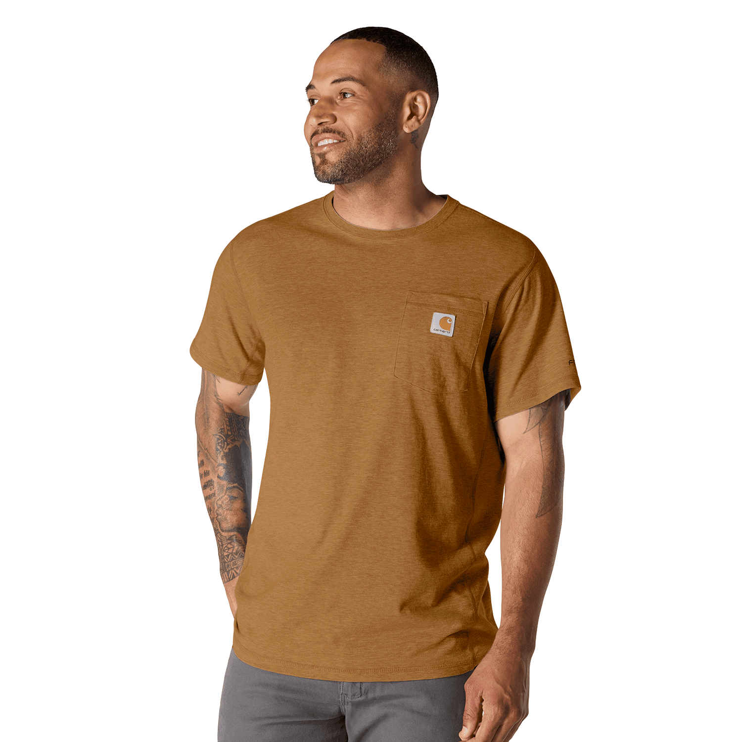 Carhartt Carhartt Force™ Relaxed T-Shirt Herr Carhartt Brown 2XL