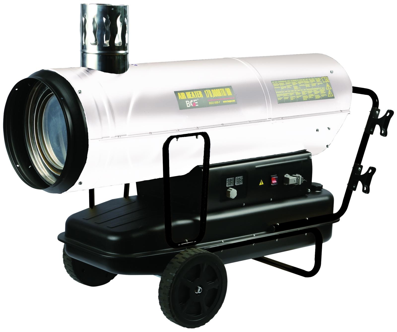 Kinlux 50Kw Diesel Varmekanon m/skorsten