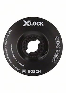 Bosch X-LOCK-slipetallerken, 125 mm, myk