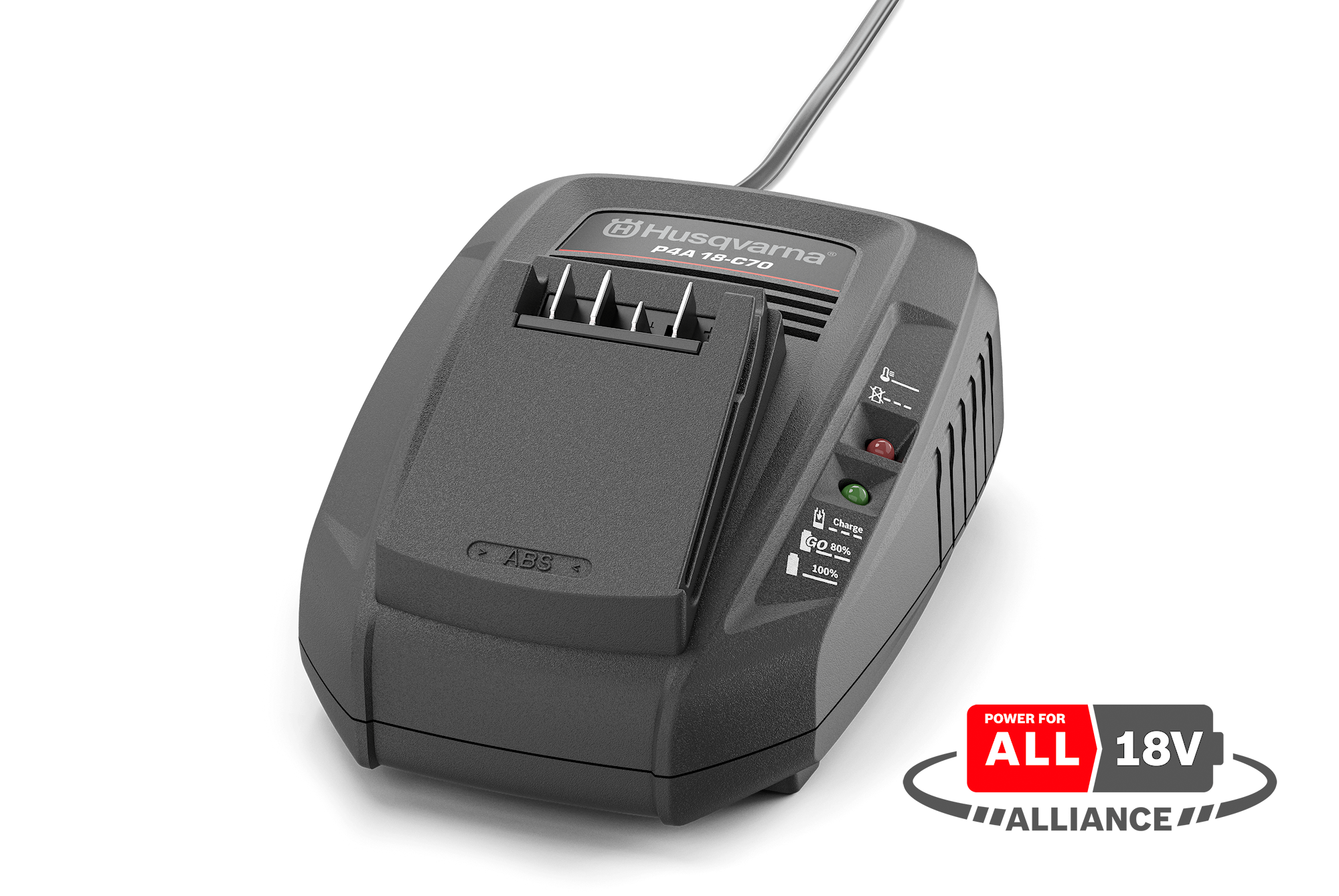 Husqvarna Aspire™ 18-C70 18V 70W Batteriladdare