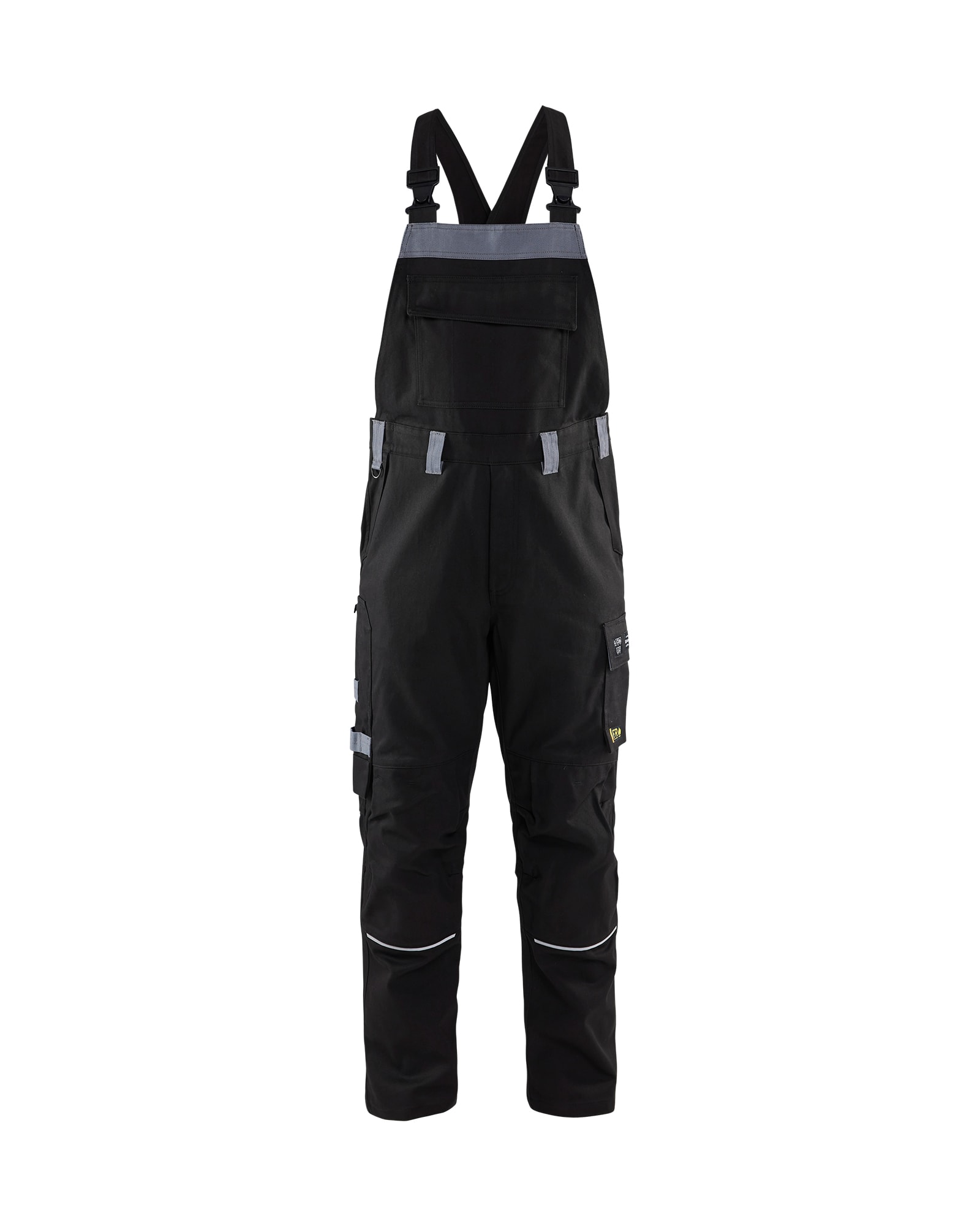Blåkläder Flammschutz Latzhose Schwarz/Grau - D96