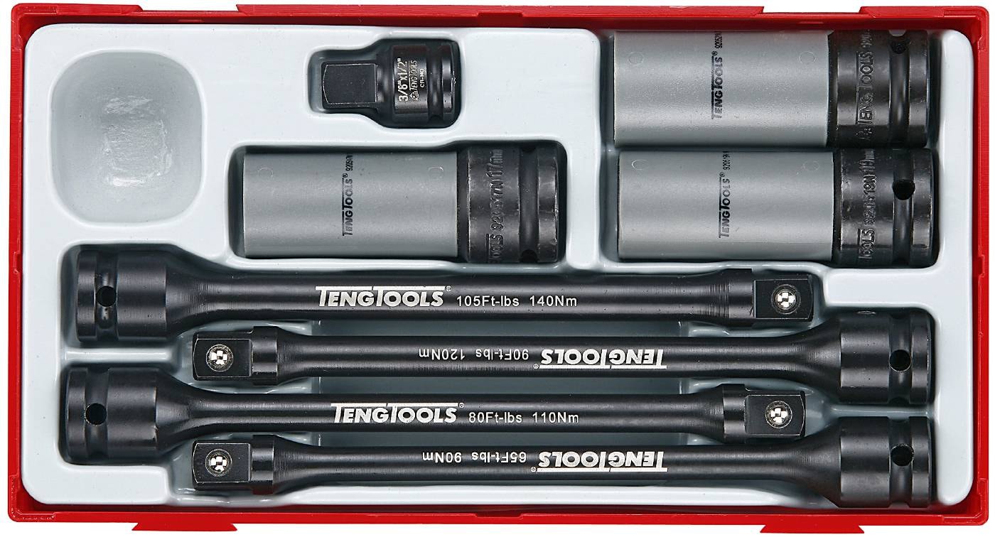Teng Tools 8 dele Torsionsstavssæt TTTS08