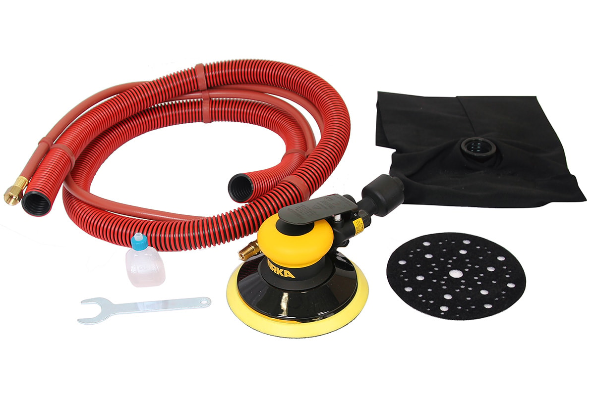 Mirka Excenterslipmaskin ROS 650DB 150mm med Dammpåse Orbit 5,0