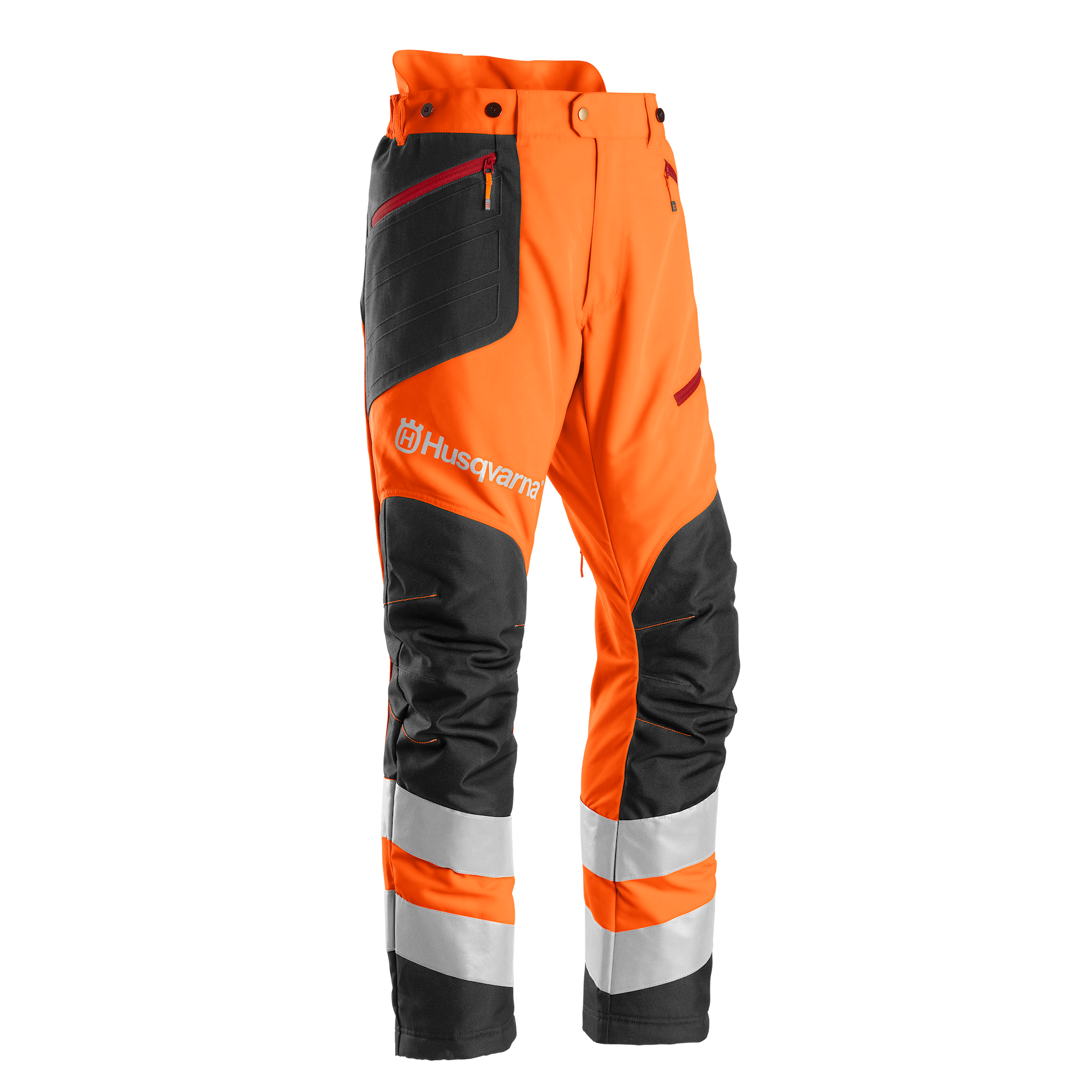Husqvarna Technical EN20471 Trimmer/Röjbyxa - 60 - Orange/Svart