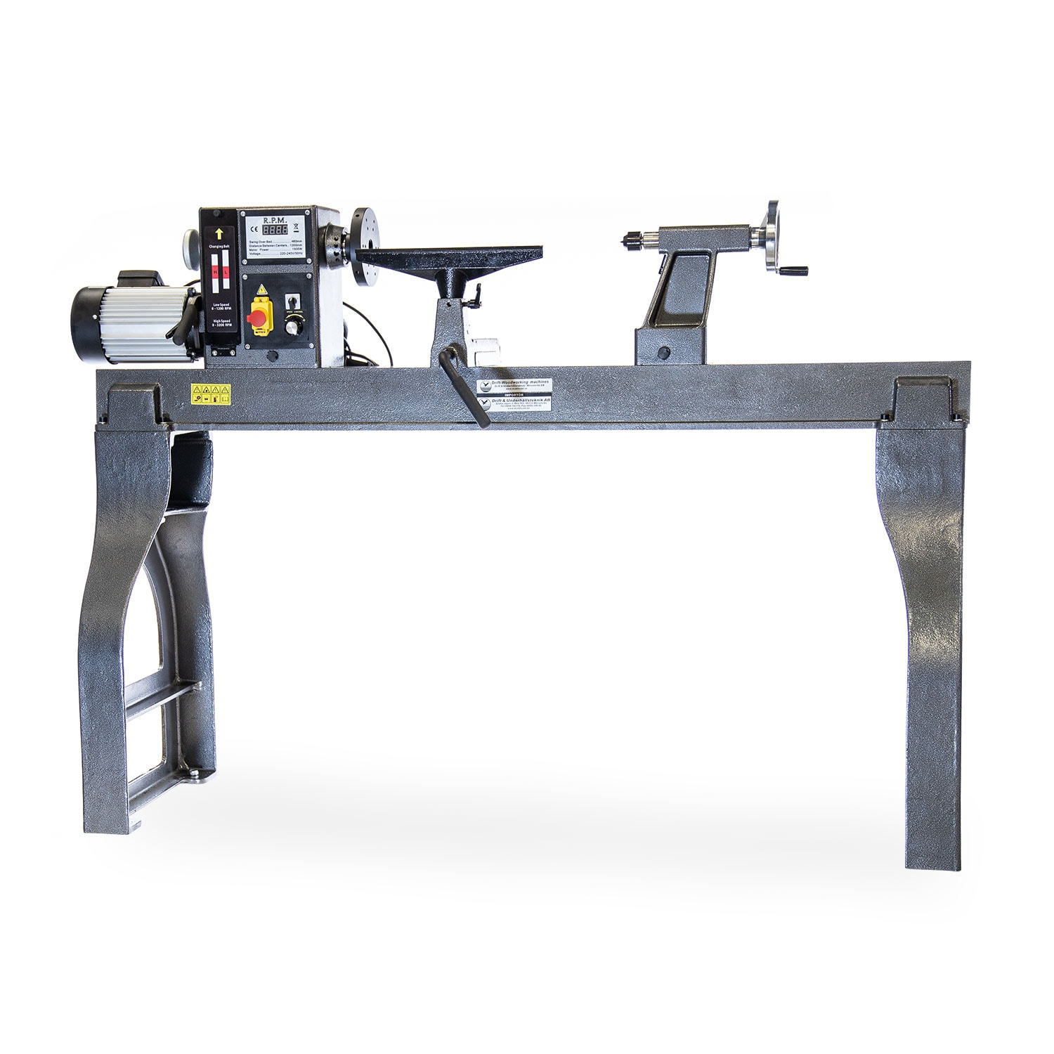 Duab tredreiebenk MC1847VF 18"x47", variabel hastighet