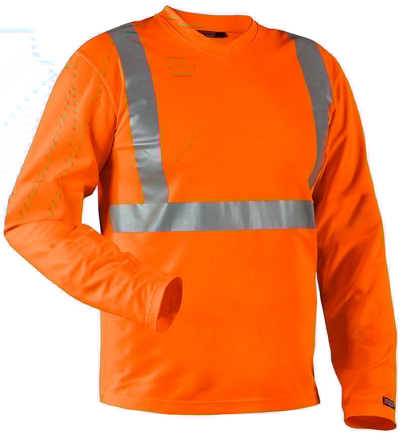 Blåkläder Langermet varsel UV-beskyttet - oransje - 4XL