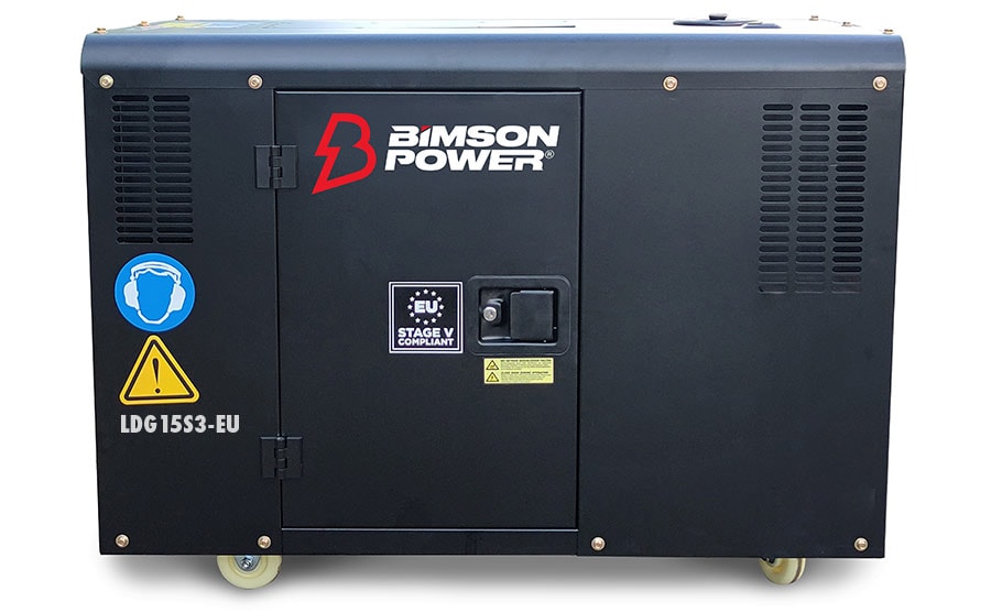 Bimson Elverk 13kW 3-fas diesel, med ATS port