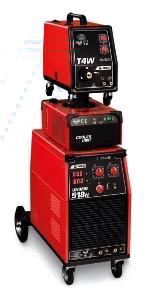 Helvi MIG-sveiseapparat Unimig 518N + T4W (RA,) 4 materuller