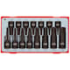 Teng Tools Kraftbitshylsa i sats TT9015HX 3/8 & 1/2 Hex DIN TT1 15 delar