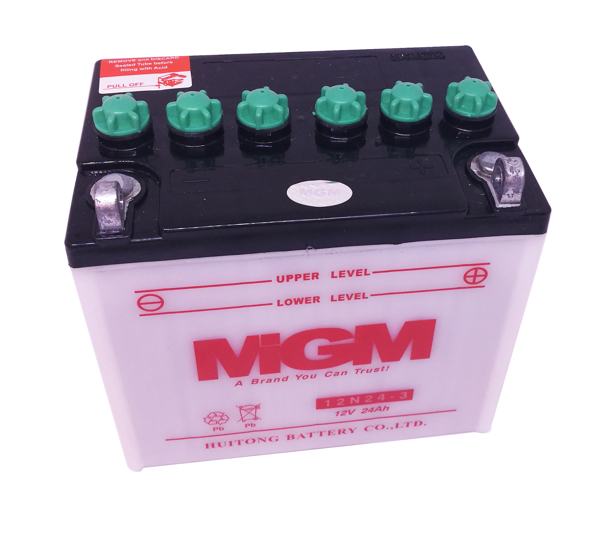 Akku 12N24-3 puutarhatraktoreihin