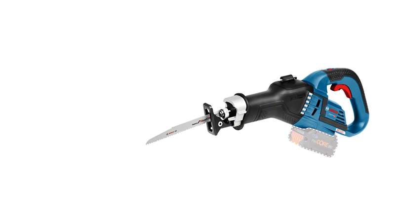 Bosch Akkupuukkosaha GSA 18V-32 Professional pahvipakkauksessa, sis. 1 x puukkosahanterä S 1110 VF, Heavy for Wood + Metal (saatavana erikseen 5 kpl:n sarjana: 2 608 657 610) Solo