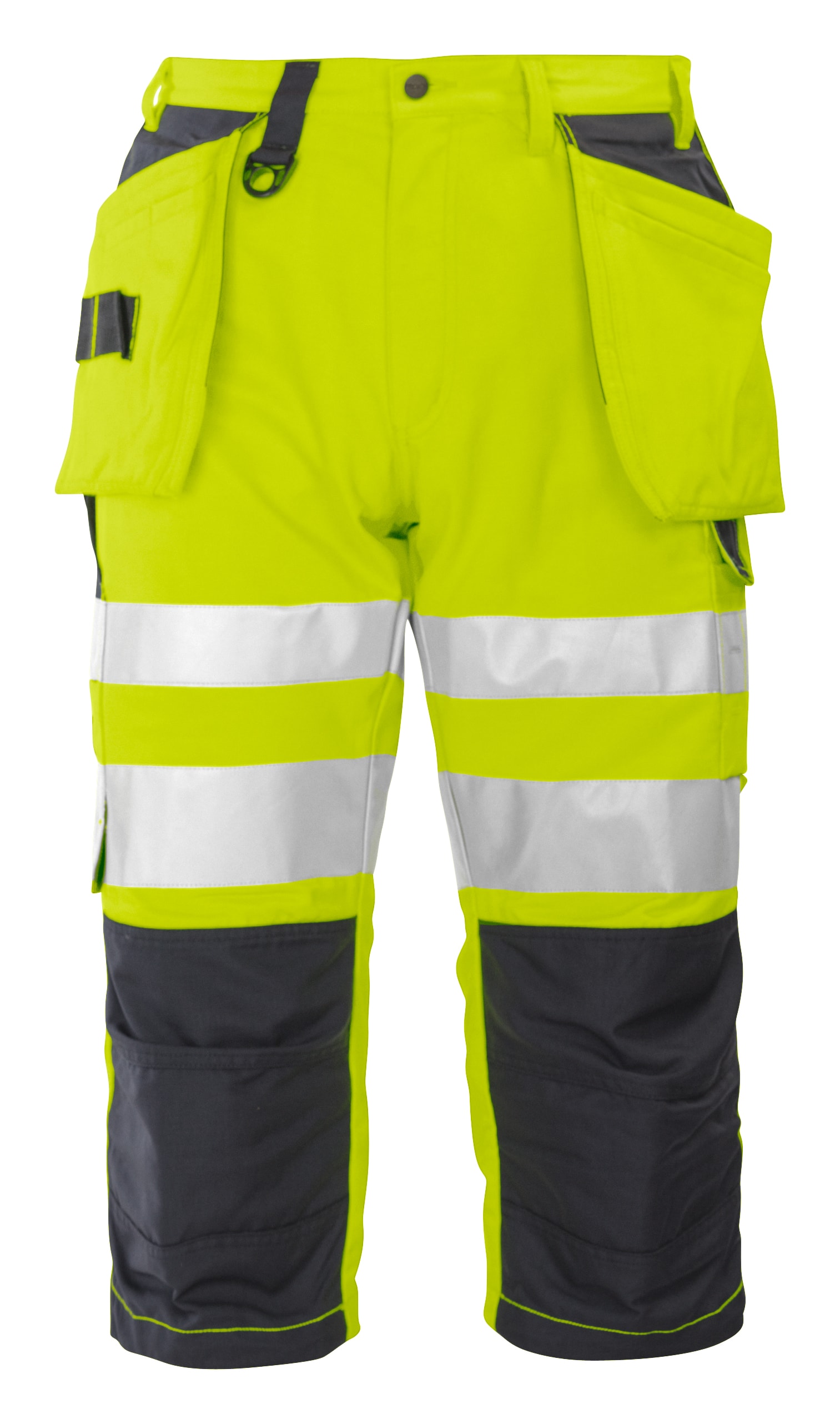 ProJob 6510 Caprihousut En Iso 20471 Luokka 2 - Yellow/Black - C44