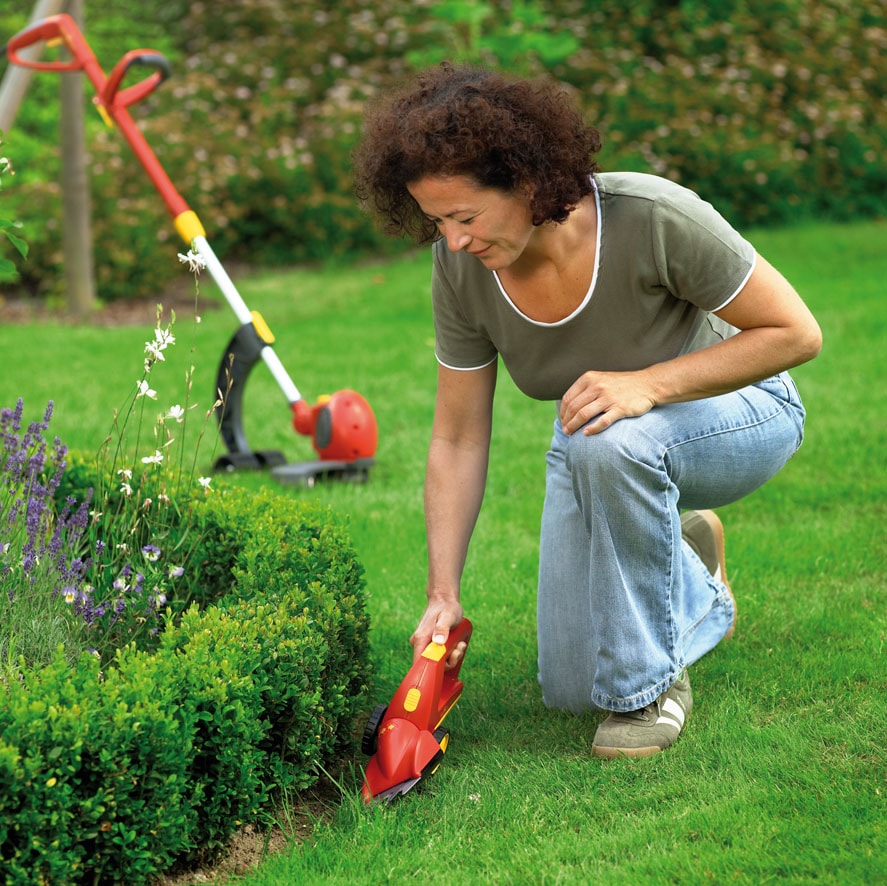 Wolf-Garten 30 B Li-Ion Power Finesse Batterij Struikscharen, Tuinschaar, Zwart/Rood/Geel