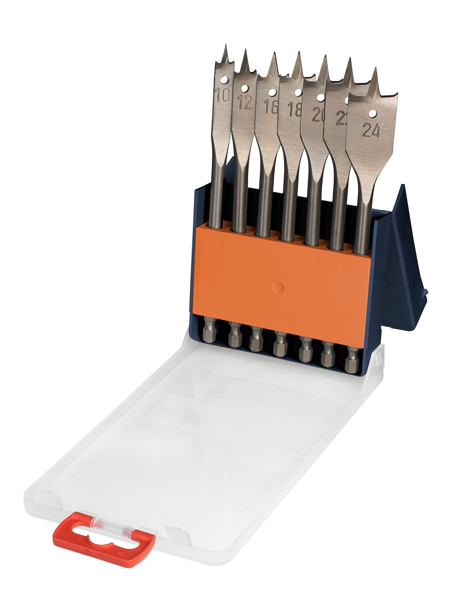 KWB Flatborsett, profesjonell kvalitet, 7 deler