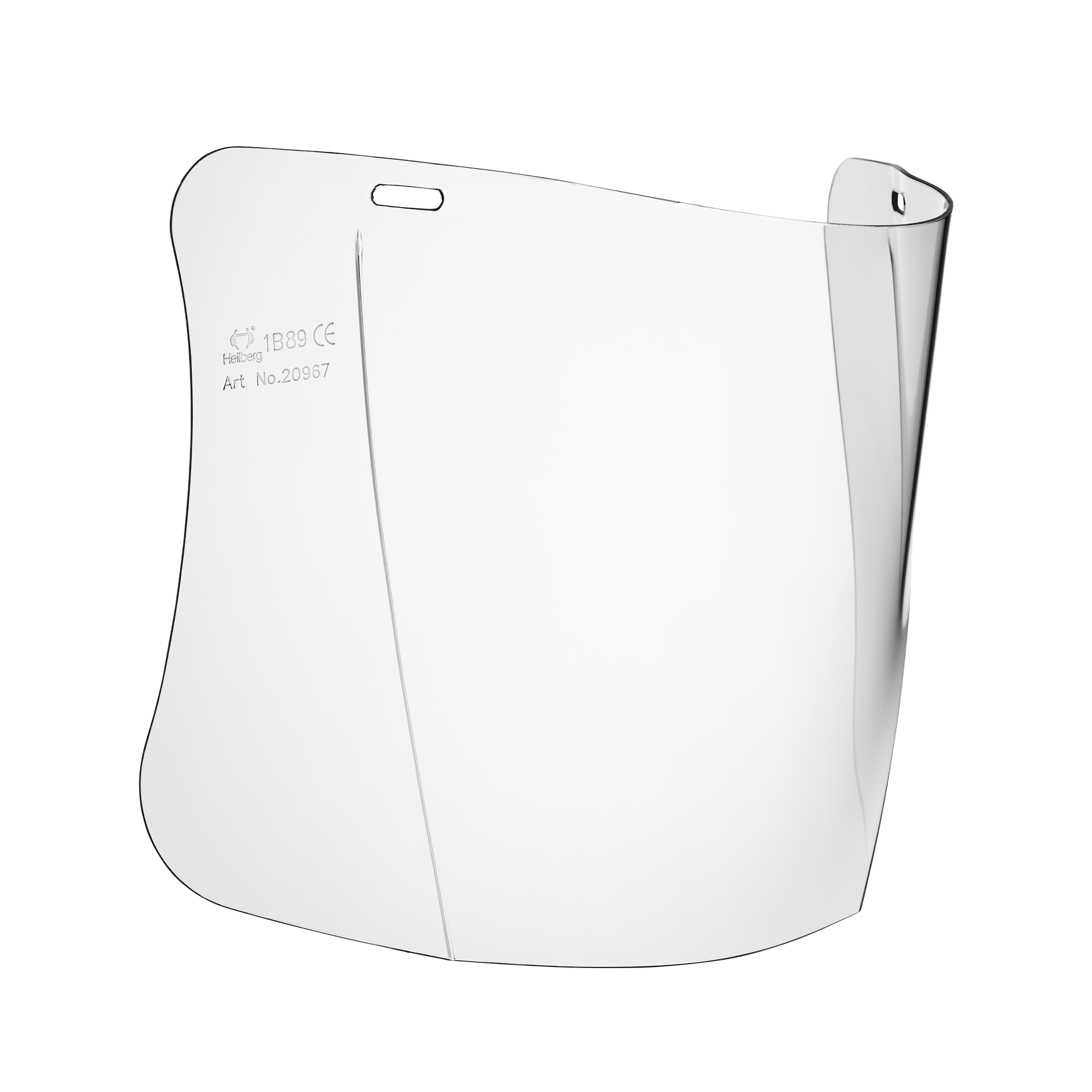 Hellberg Polykarbonatvisir, ljusbåge