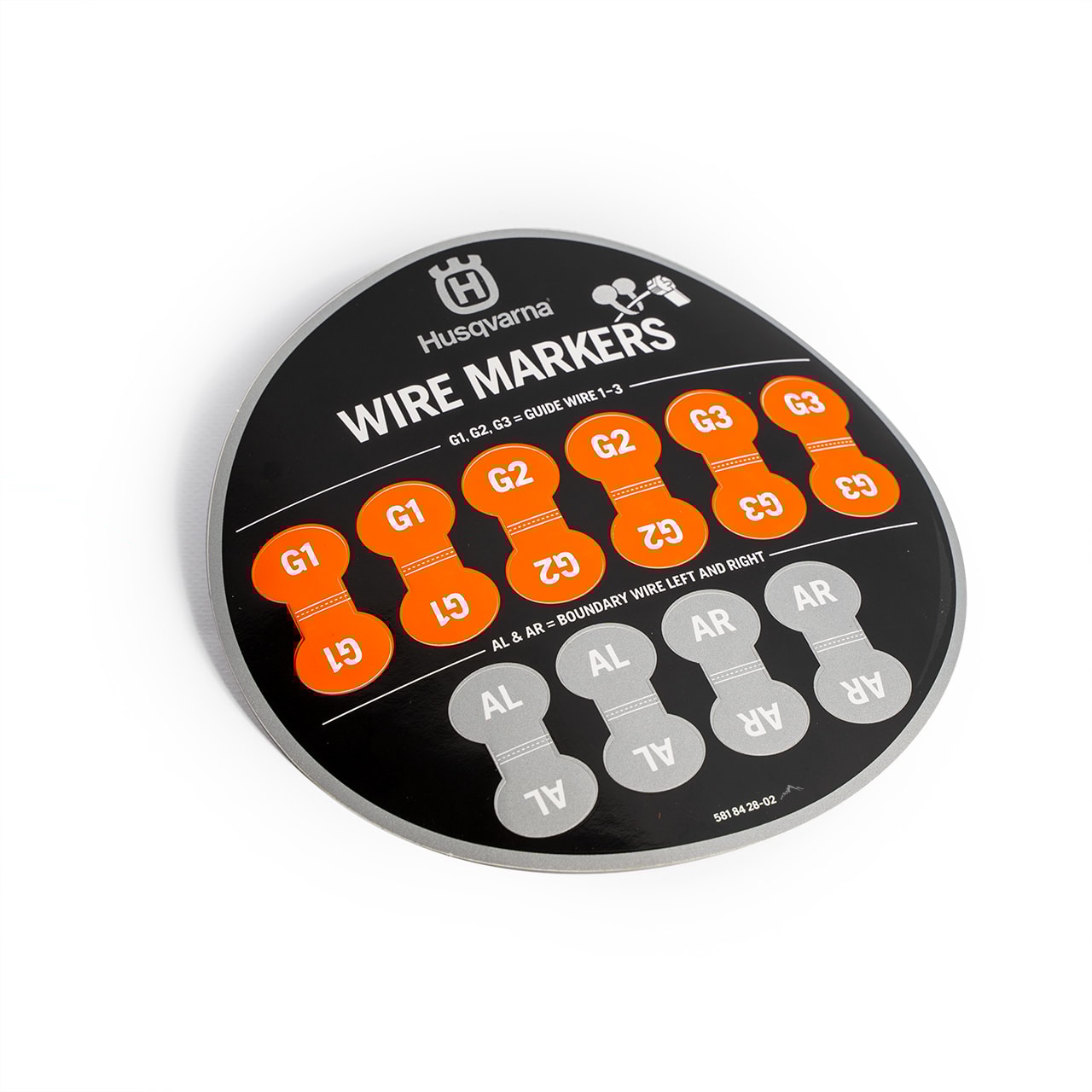 Kabelmarkierung für Roboter-Rasenmäher