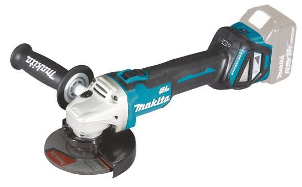 Makita Vinkelslip DGA512ZU BL AWS 125mm 18V utan batteri & laddare