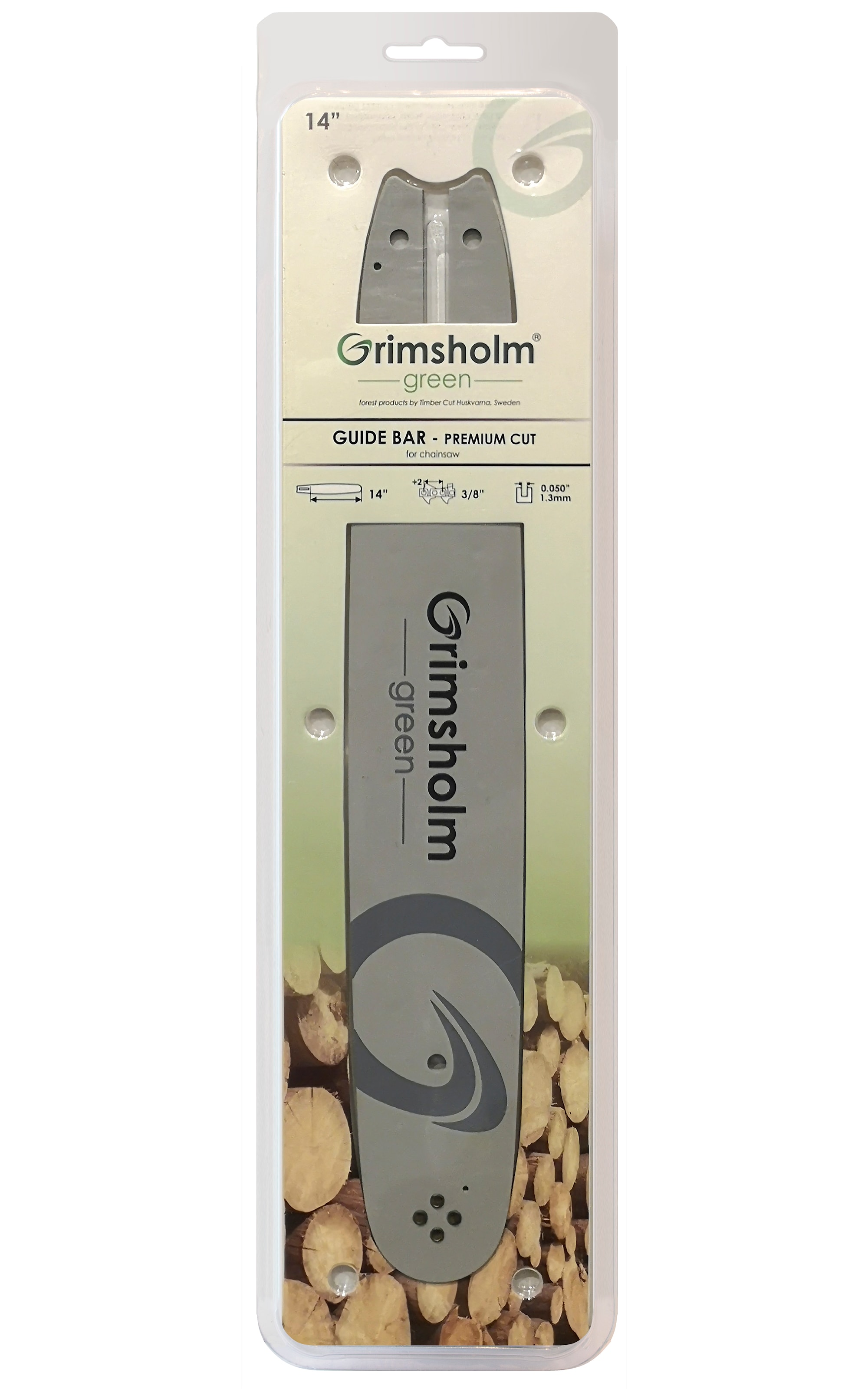 Grimsholm Guide bar Premium Cut 14" 3/8" .050"/1.3mm (for Stihl)