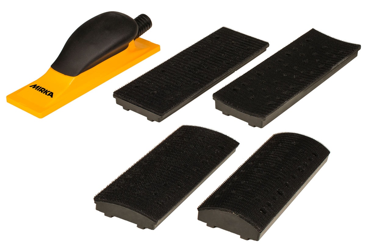 Mirka Handslipstöd 4-in-1 70x198mm 40H Gul