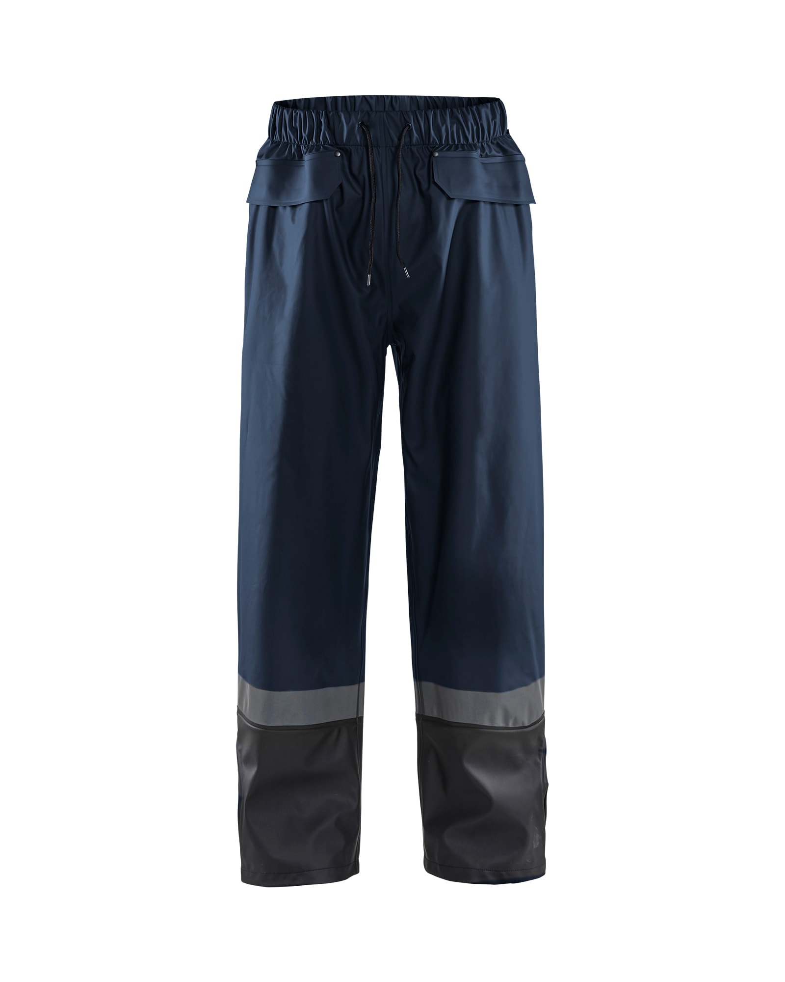 Blåkläder 1322-2003 Regnbyxa level 2 Mörk marinblå/Svart S