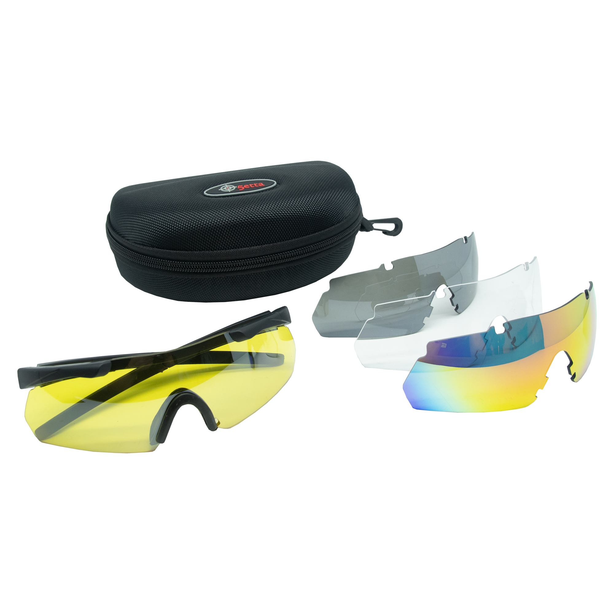5etta Skytteglasögon Pro, 4 färger