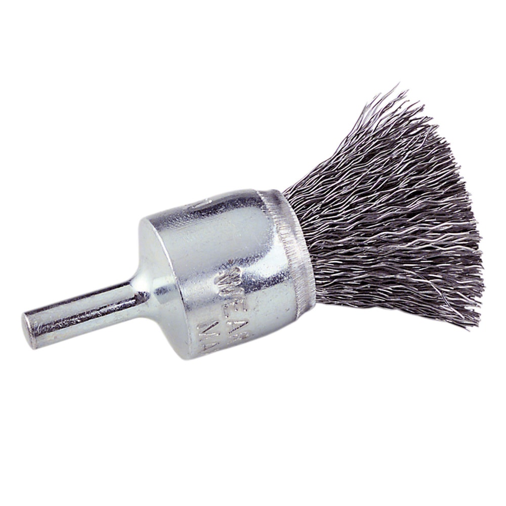 Dronco Ändborste PBW6 25x6mm pensel 0,30mm, vågig, stål