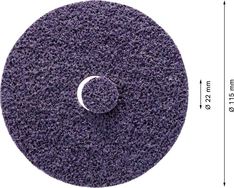 Bosch Fiberslibeskive Expert N477 SCM til vinkelslibere 115 x 22 mm meget fin