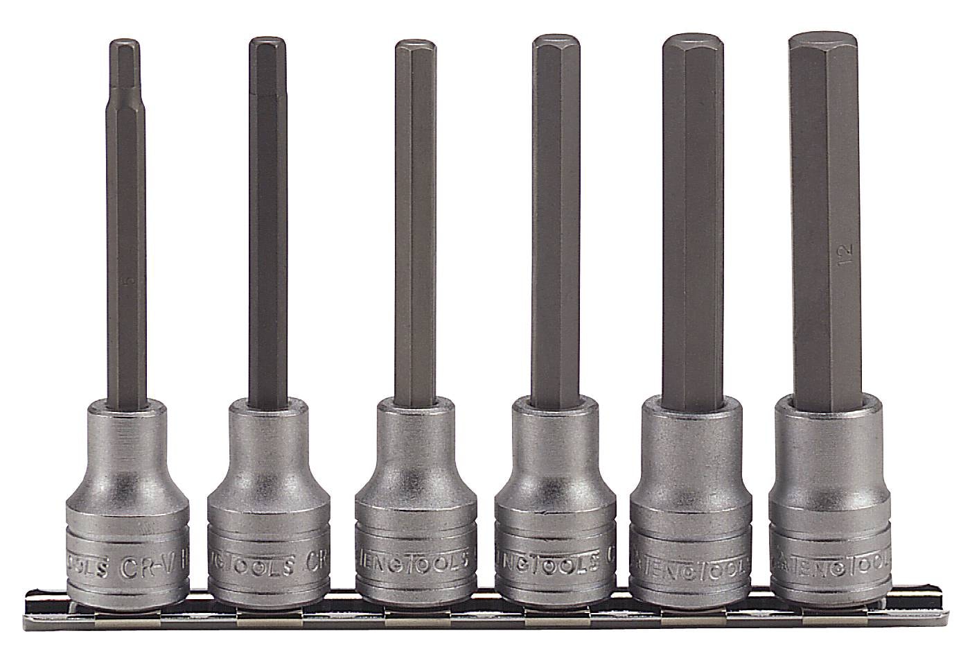 Teng Tools Kärkihylsysarja. Nelikulmainen 1/2\"-kiinnitys. M1211