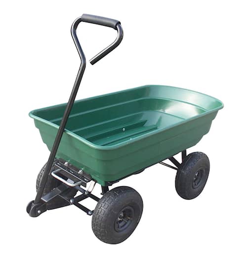 Trädgårdsvagn Plast 200 kg