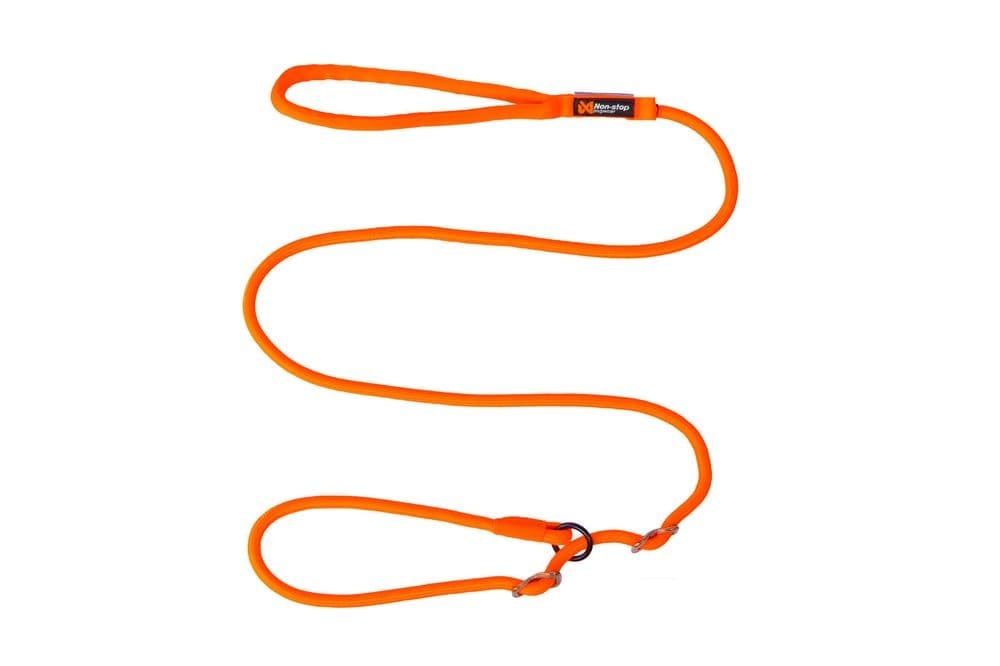 Retriever leash, unisex, orange, 1.6m/8mm, single