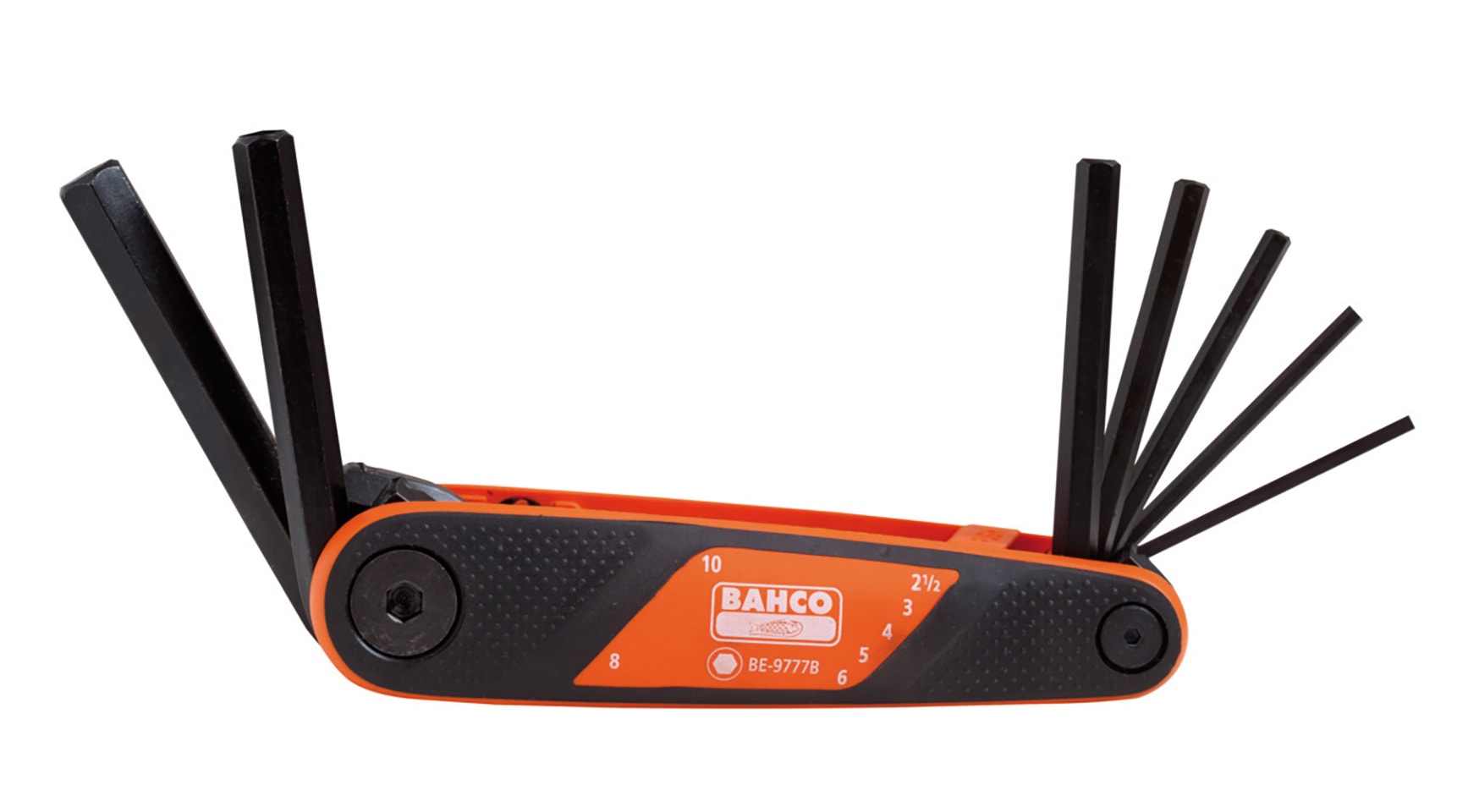 Bahco Hex Key Folder Hex 2,5-10Bimat BE-9777B
