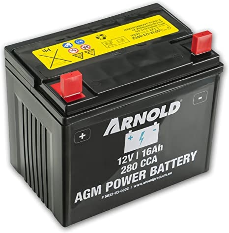 Arnold AZ100 12v 16Ah AGM-batteri