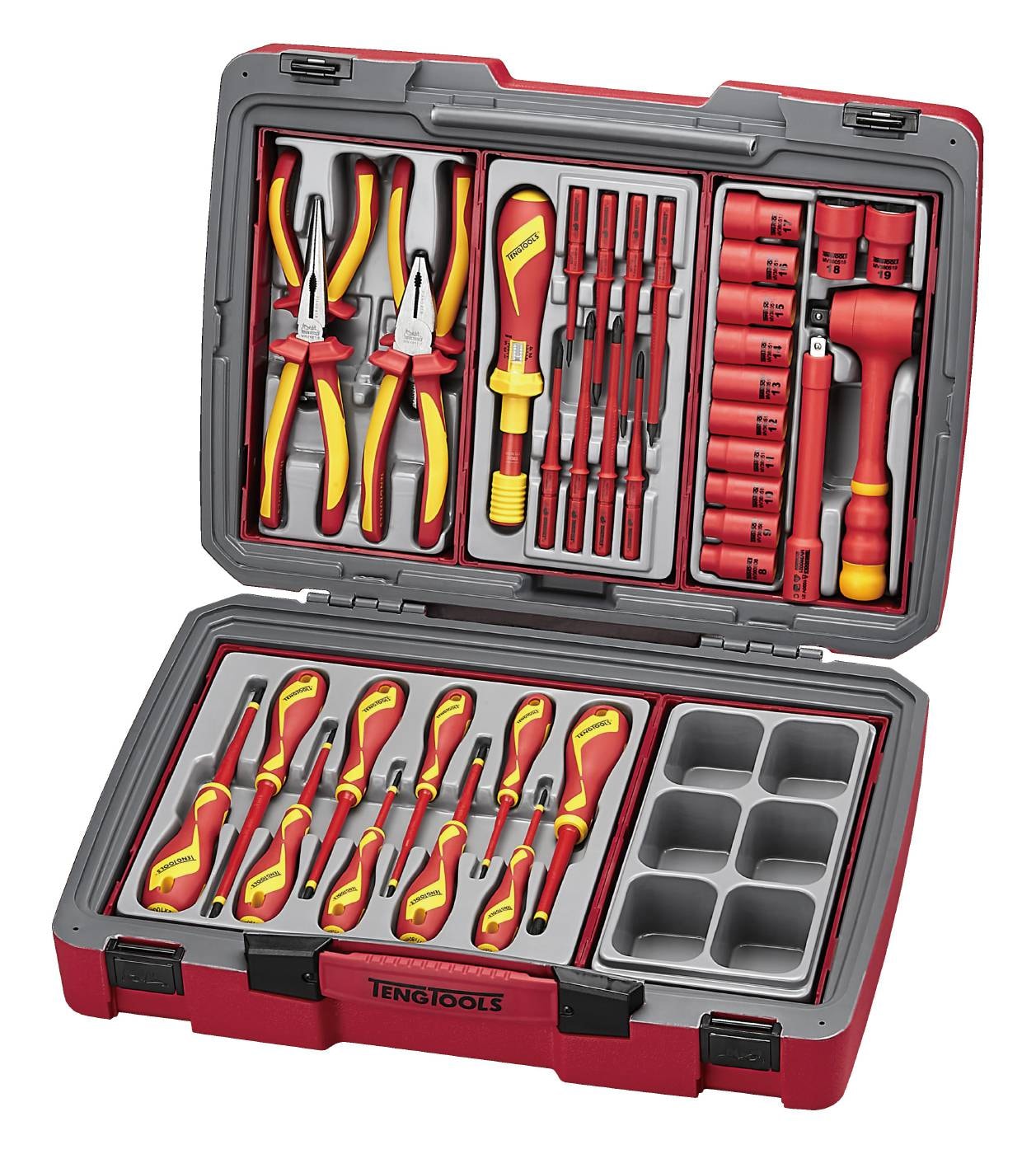 Teng Tools Verktygssats TC-6T02 Isolerad 1000V 37 delar