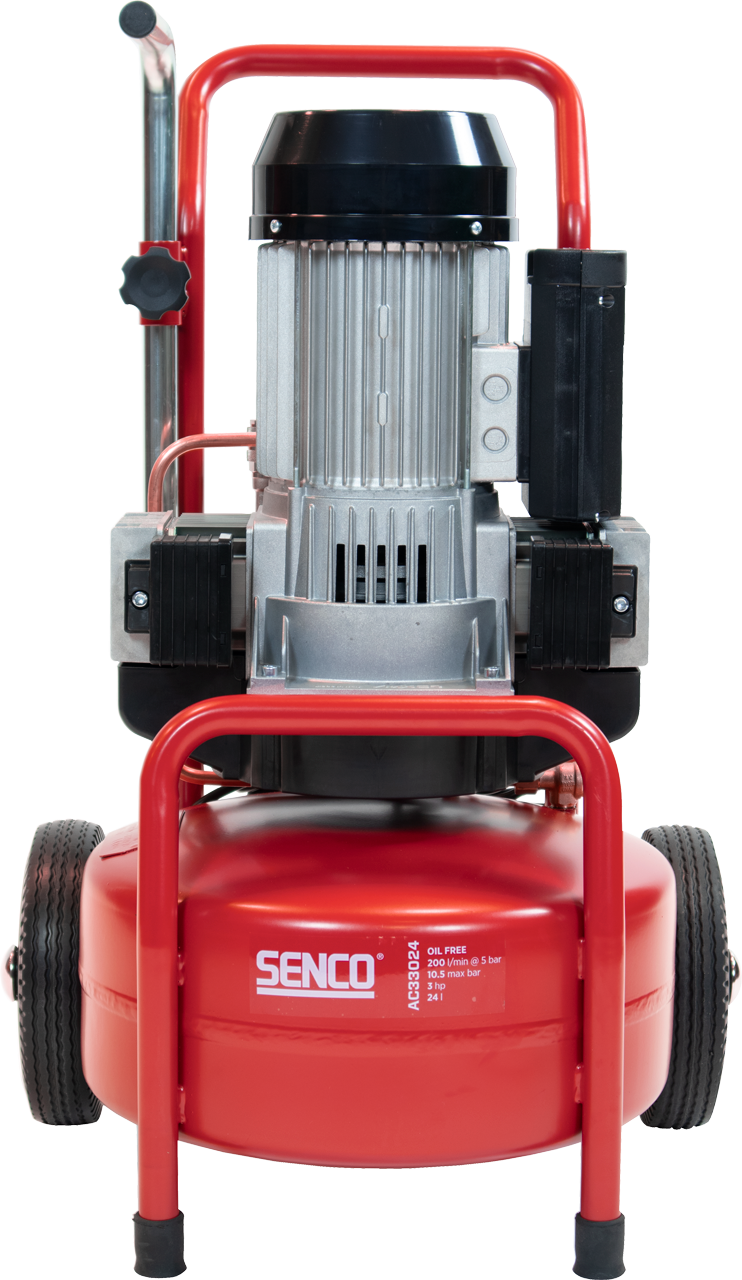 Senco kompressor AC33024 10 bar 24l oljefri