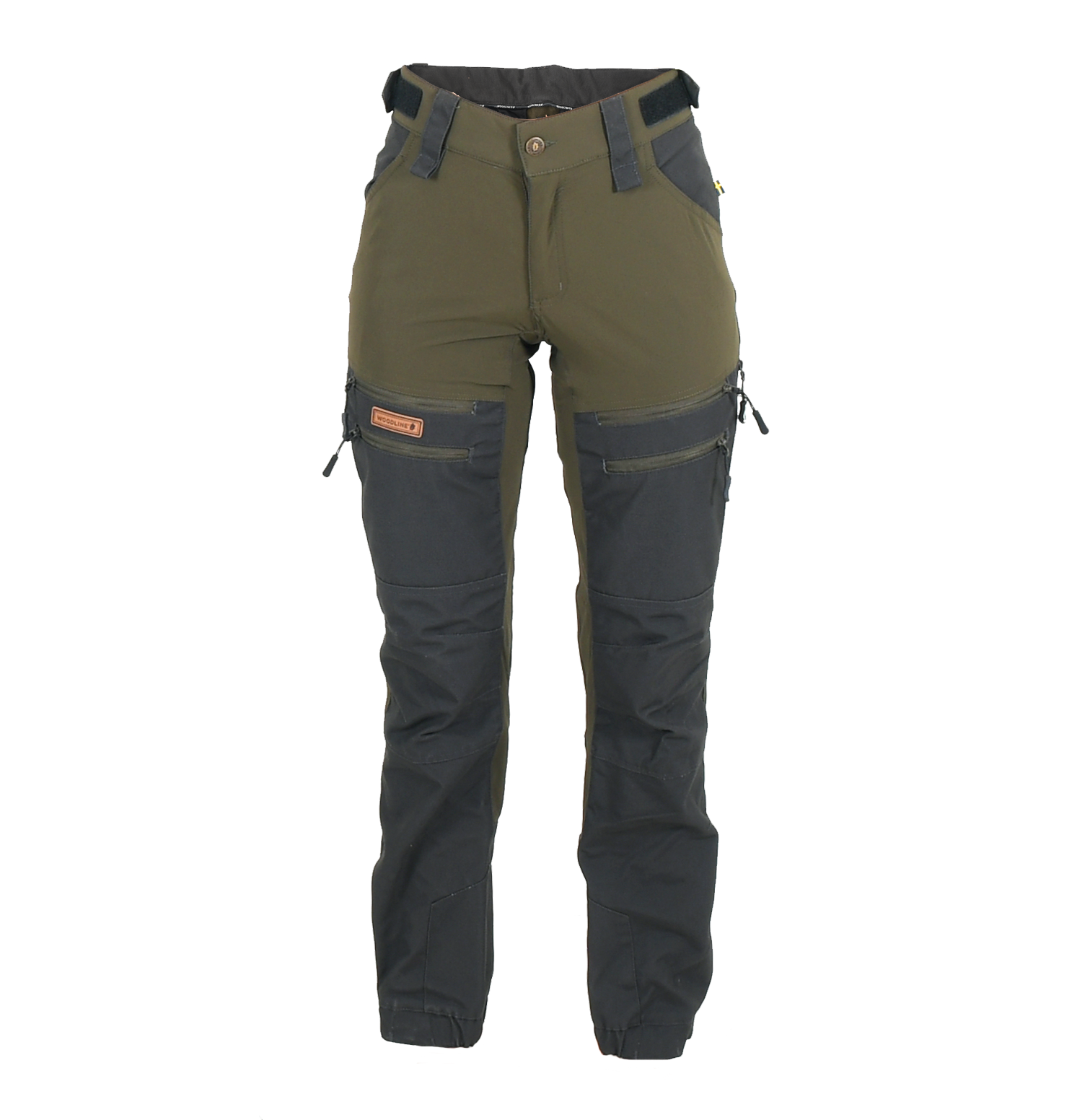 Woodline Granvik Naisten Housut Vihreä/Harmaa 40