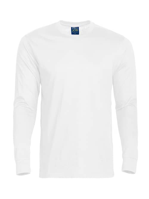 ProJob 2017 T-Shirt Med Lang Arm Hvit 4XL