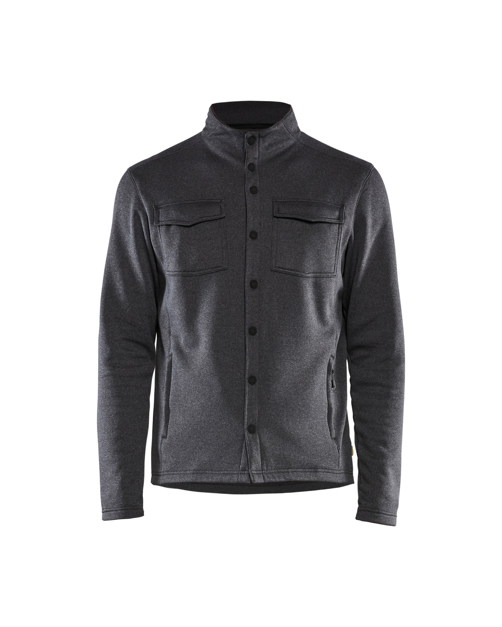 Blåkläder 3232-2533 Skjortjacka Pikéfleece Svartmelerad XXXL
