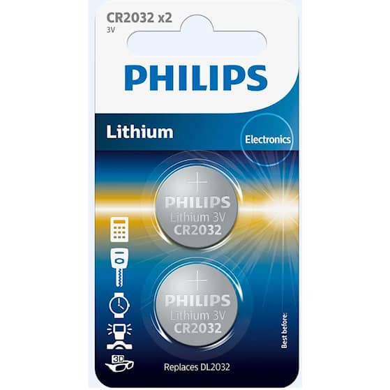 Philips Battericell Lithium CR2032