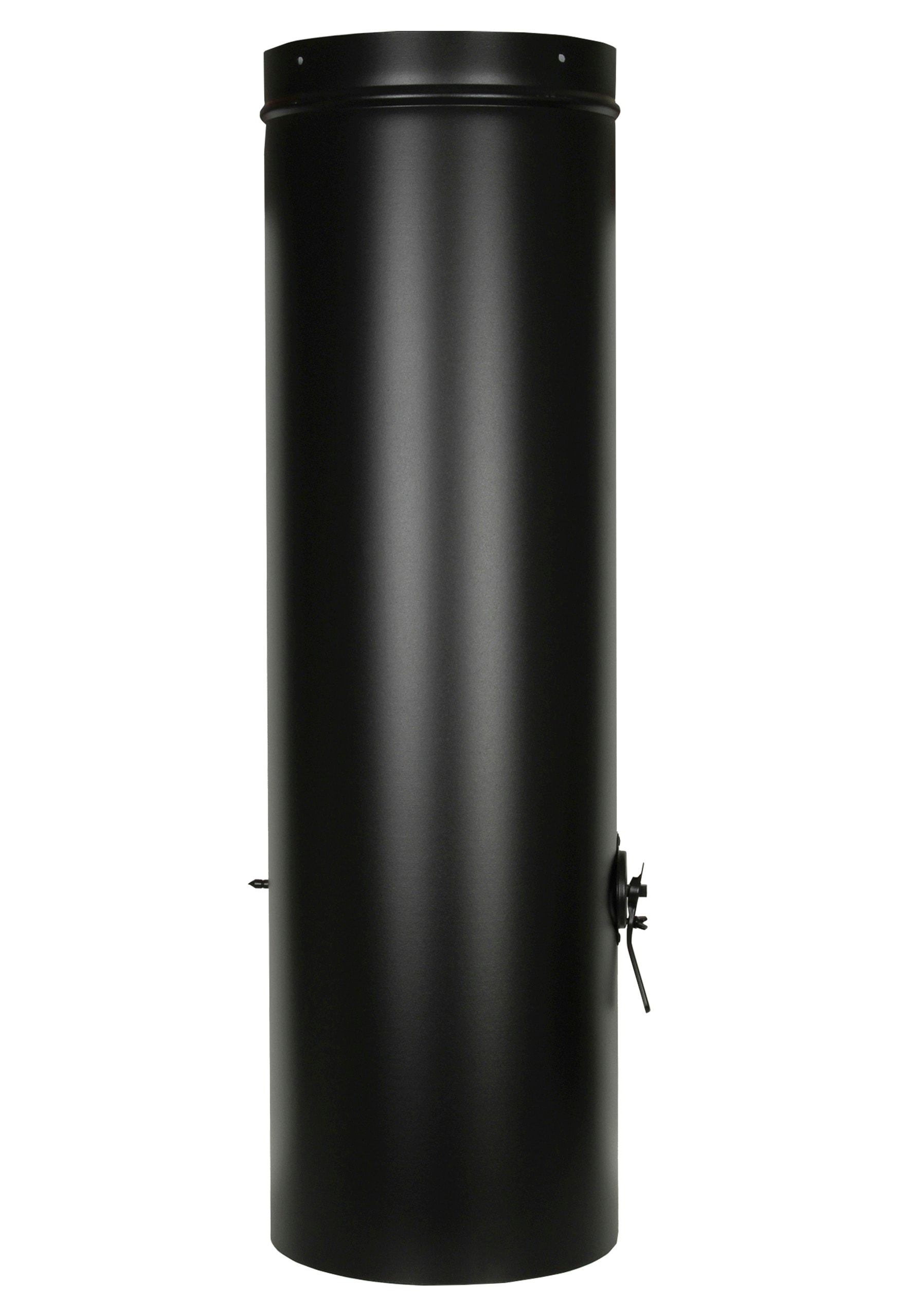 Spjällskorsten Muurikka Svart 1m