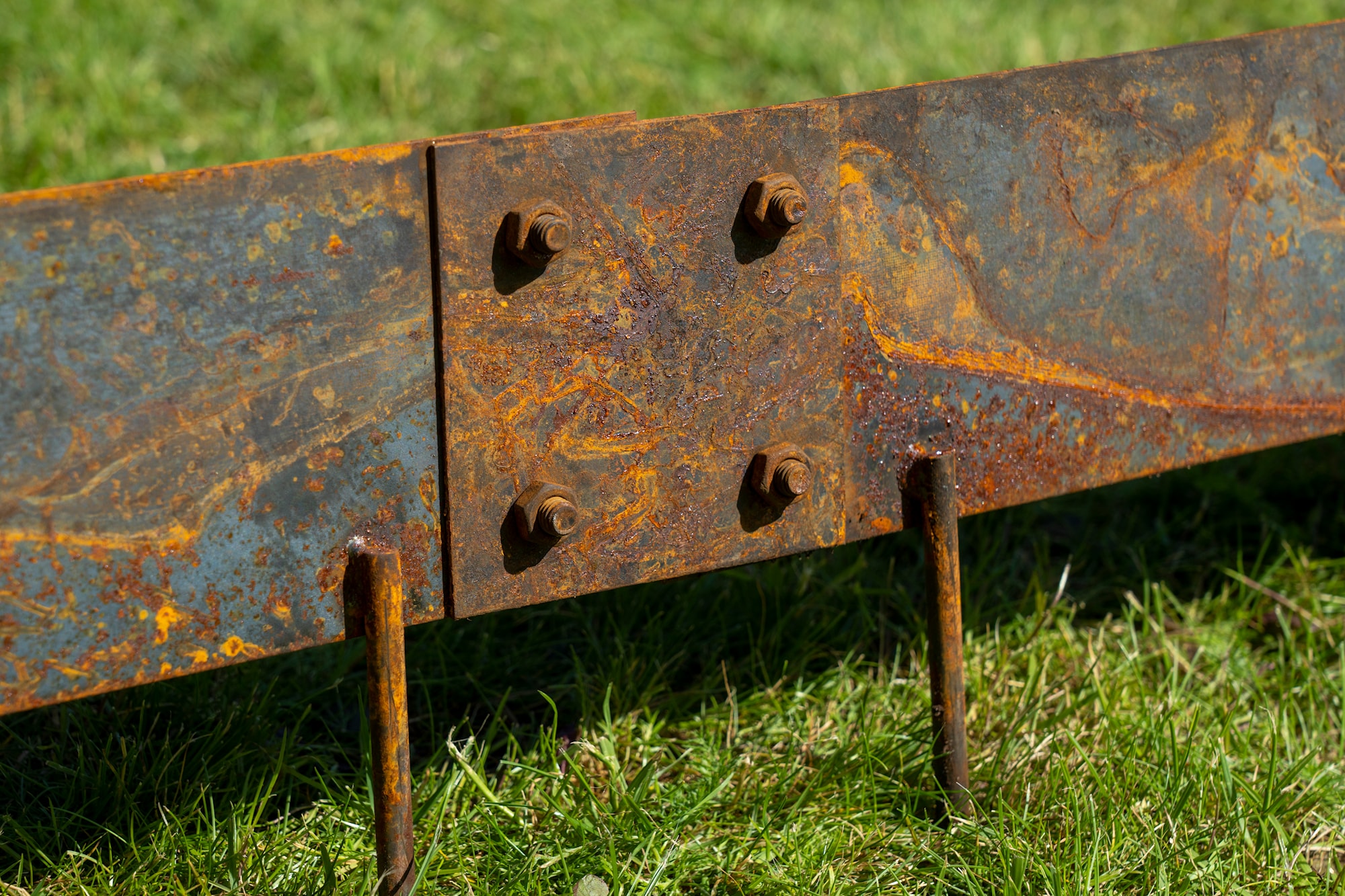 Skotte Garden Tydlig 4-Pack Skarvsats Rak Corten