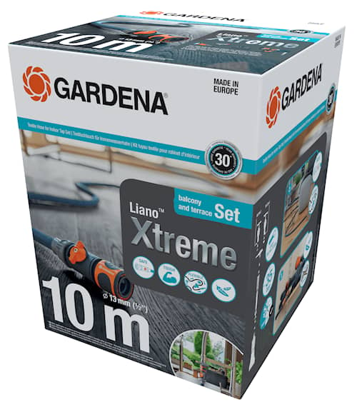Gardena Textilslang Liano™ Xtreme 10m set