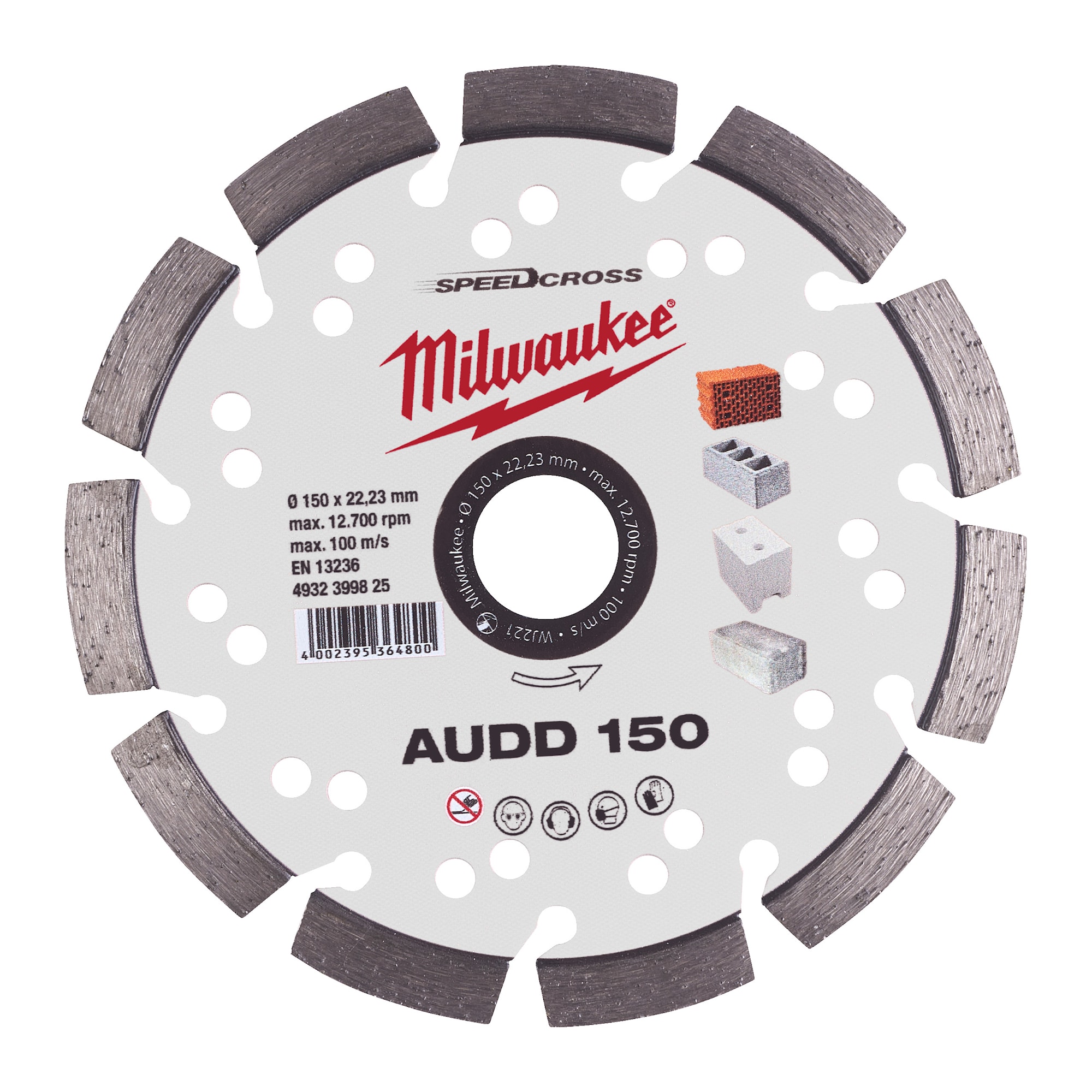 Milwaukee Diamantskiva AUDD