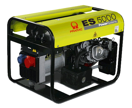 Pramac Generator ES5000 THHPI 3-faset Benzin
