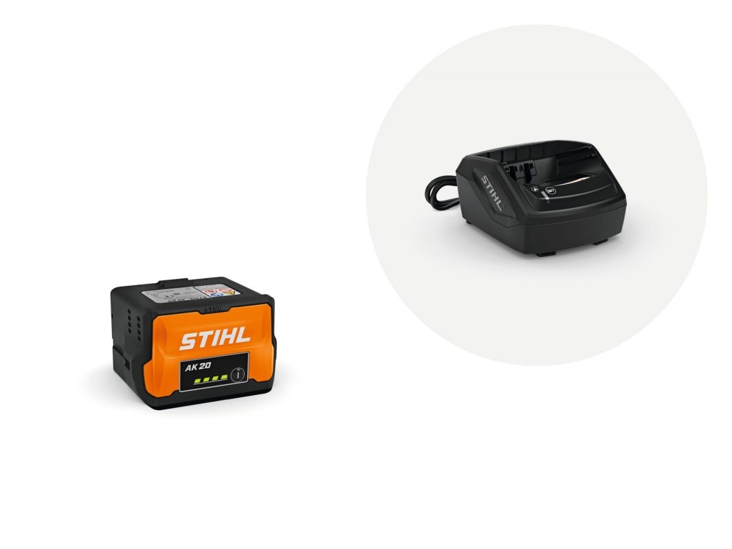 Stihl Aloitussarja AK 20 + AL 101 Akku ja laturi