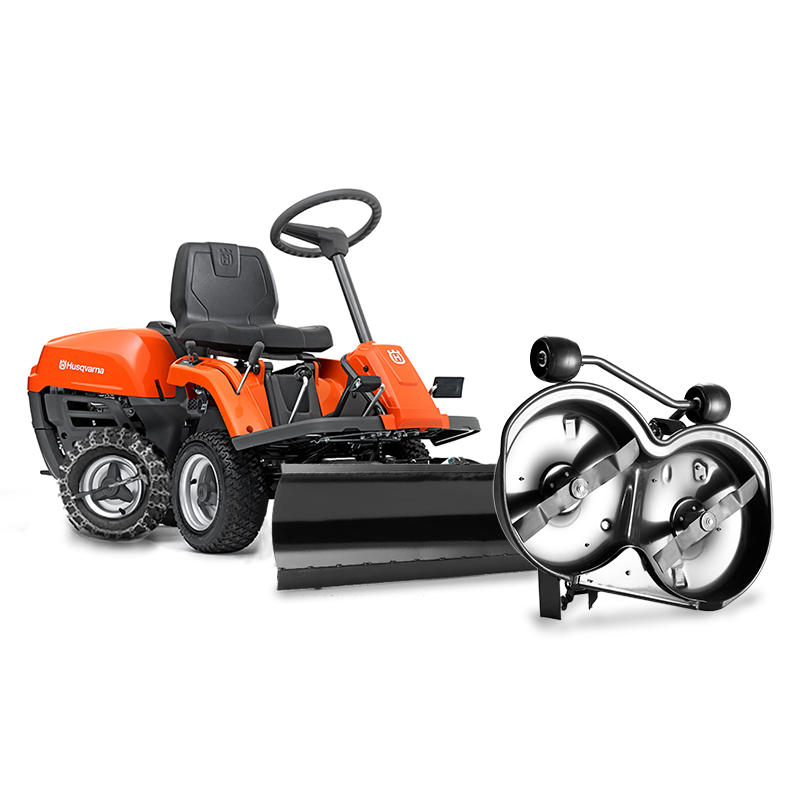 Husqvarna Åkgräsklippare Rider 112C Plogpaket