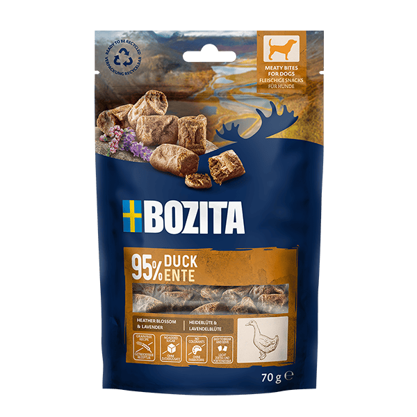 Bozita Snacks Meaty Bites Duck 70g
