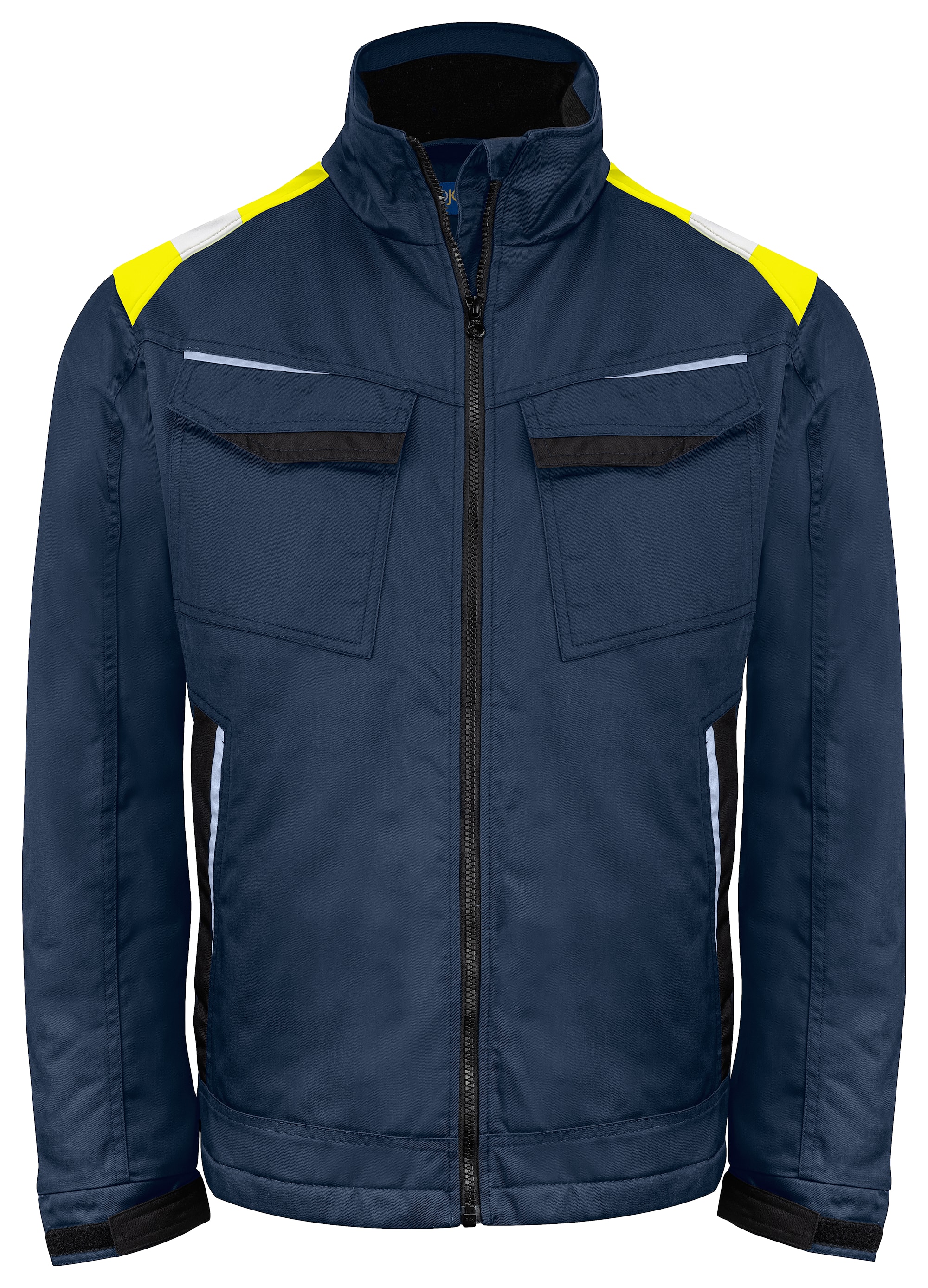 ProJob 5428 Fôret Servicejakke - Yellow/Navy - L