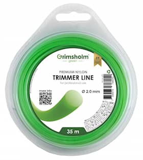 Grimsholm Trimmerinsiima Pyöreä Green 2,0mm 35m