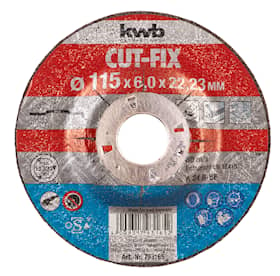 KWB CUT-FIX® slipeskiver, til metall
